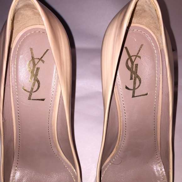 authentic SAINT LAURENT size 39 patent leather - Picture 4 of 8